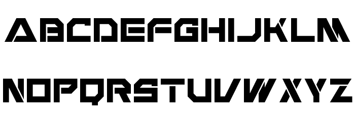 USPF Liberty Regular Font LOWERCASE
