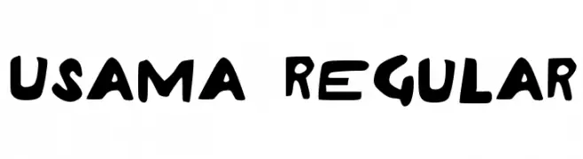 Usama Regular  تنزيل الخطوط
