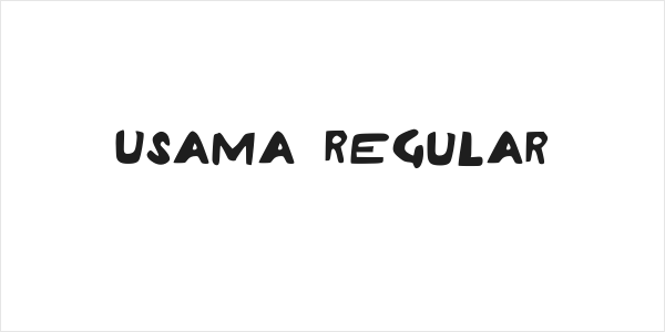 Usama Regular Logo