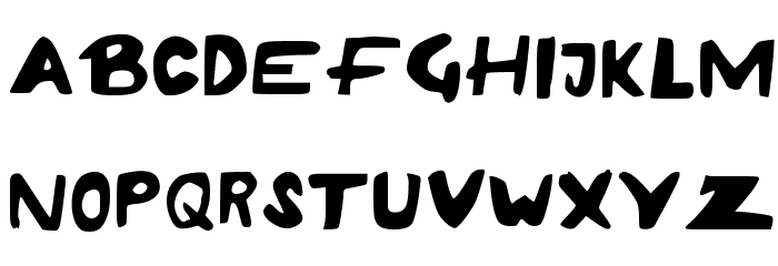 Usama Regular Font LOWERCASE
