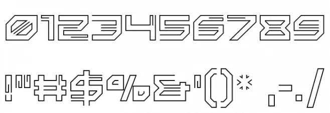 Used Servers Font OTHER CHARS