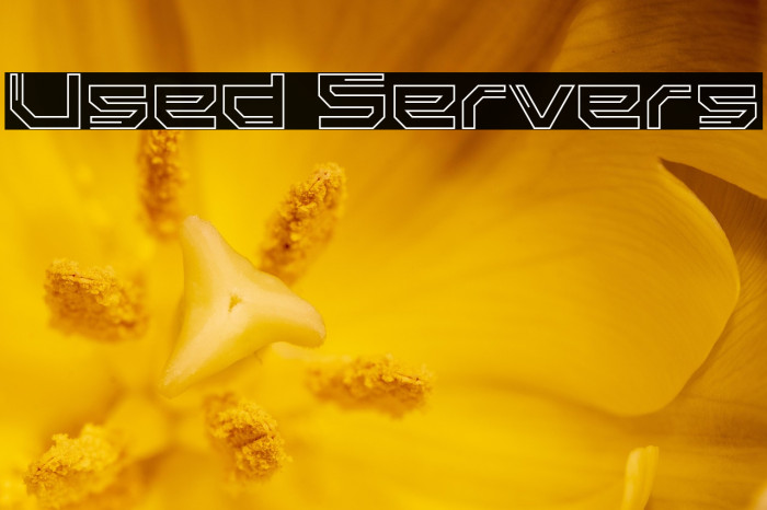 Used Servers Example 1