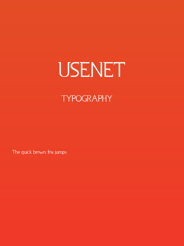 Usenet Poster