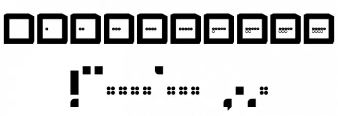 Ustura Regular Font OTHER CHARS