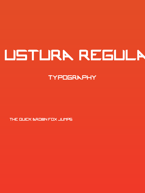 Ustura Regular Poster