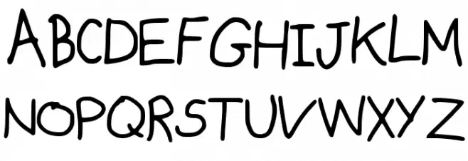 UsualSuspectScript Schriftart Groß