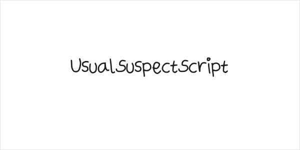 UsualSuspectScript Logo