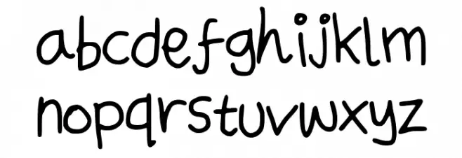 UsualSuspectScript Caratteri MINUSCOLO