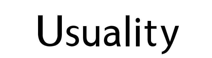 Usuality Font
