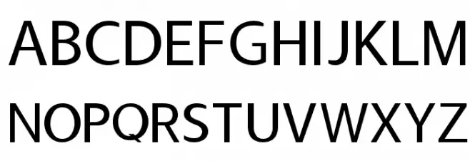 Usuality Шрифта ВЕРХНИЙ