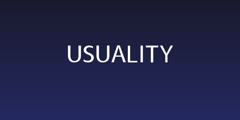 Usuality Social Header
