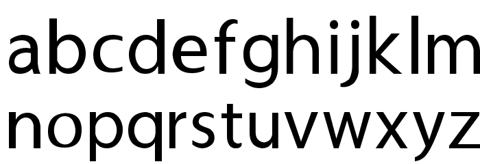 Usuality Font LOWERCASE