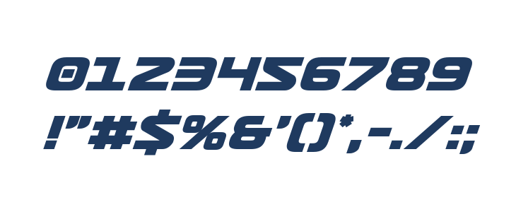 Usuzi Bold Italic Other Characters