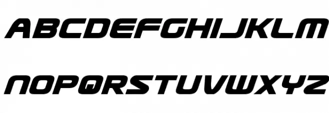 Usuzi Bold Italic फ़ॉन्ट लोअरकेस