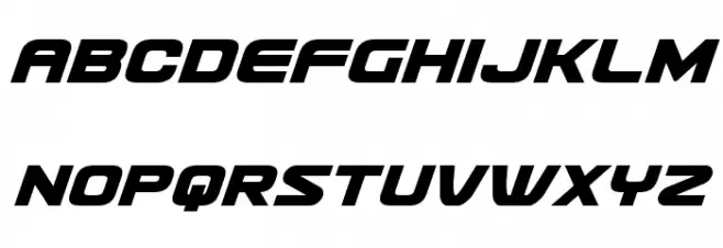 Usuzi Bold Italic Fonte MAIÚSCULAS