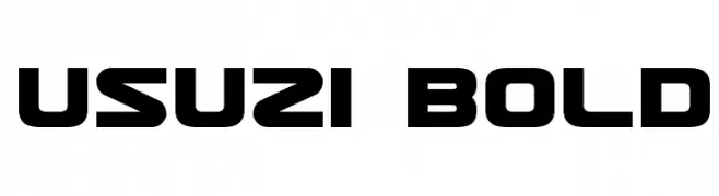 Usuzi Bold  Free Fonts Download