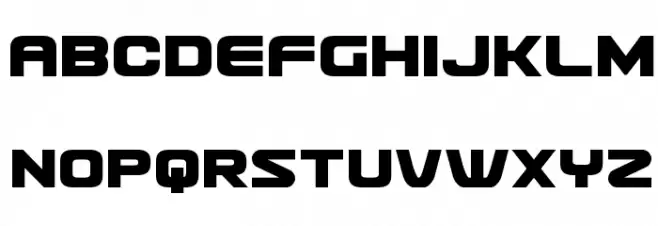 Usuzi Bold Font UPPERCASE