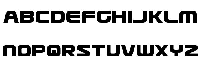 Usuzi Bold Font Litere mici