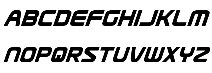Usuzi Condensed Italic Font LOWERCASE