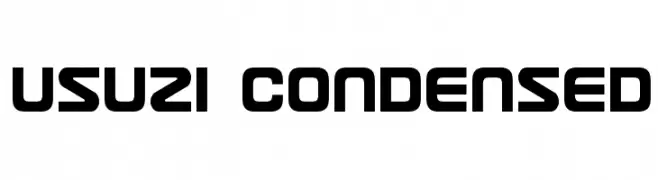 Usuzi Condensed  تنزيل الخطوط