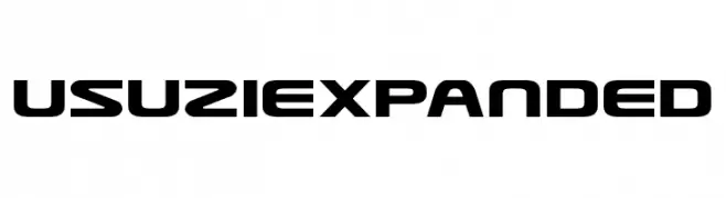 Usuzi Expanded  Скачать бесплатные шрифты