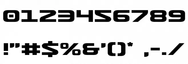 Usuzi Expanded Font OTHER CHARS