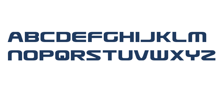 Usuzi Expanded Lowercase