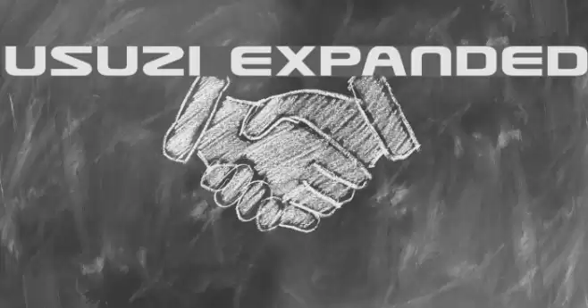 Usuzi Expanded Font examples