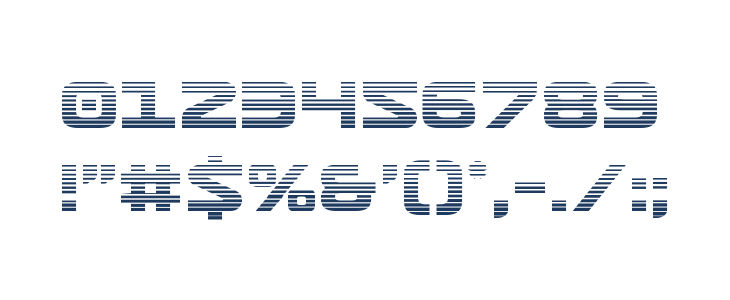 Usuzi Gradient Other Characters