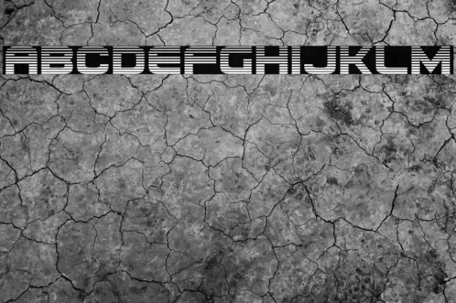 Usuzi Gradient Font examples