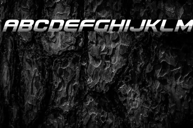 Usuzi Halftone Italic Font examples