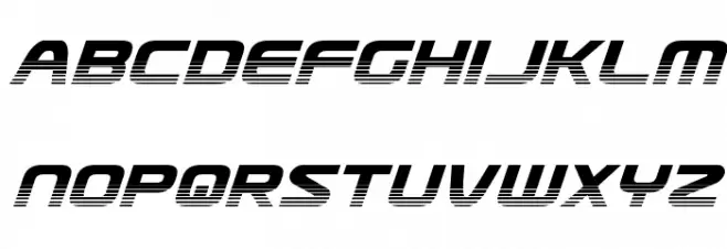 Usuzi Halftone Italic Fuentes MINÚSCULAS