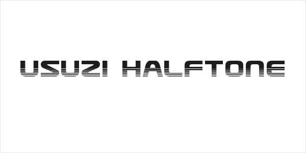 Usuzi Halftone Logo