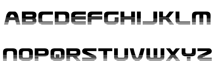 Usuzi Halftone Font LOWERCASE