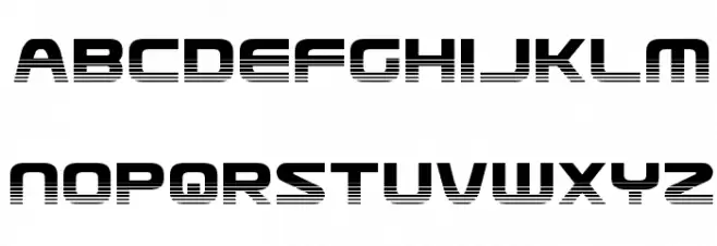 Usuzi Halftone Font LOWERCASE