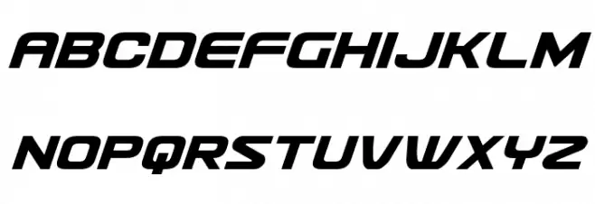 Usuzi Italic Polices MAJUSCULES