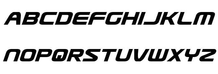 Usuzi Italic Font LOWERCASE