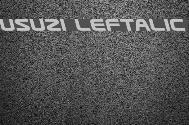 Usuzi Leftalic examples