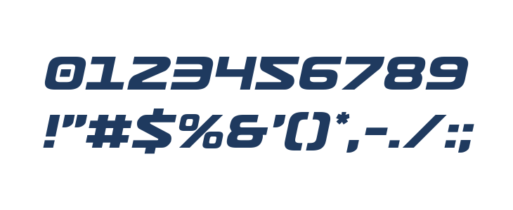 Usuzi Semi-Italic Other Characters