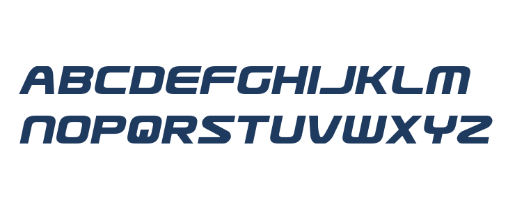 Usuzi Semi-Italic Lowercase