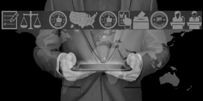 us election Font examples