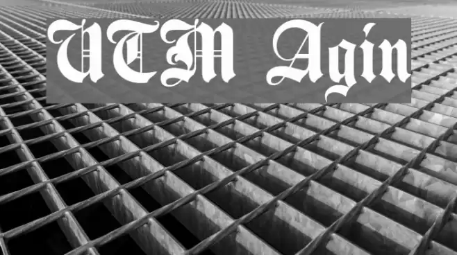 UTM Agin Font examples