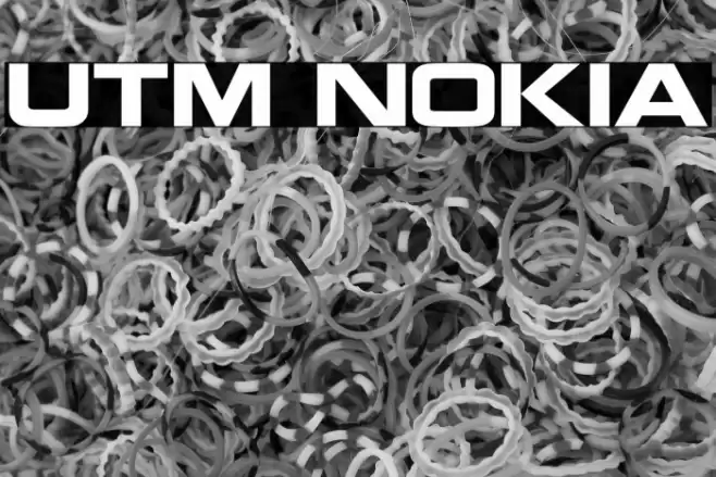 UTM Nokia फ़ॉन्ट examples