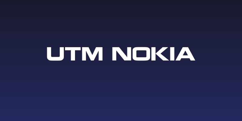 UTM Nokia Social Header
