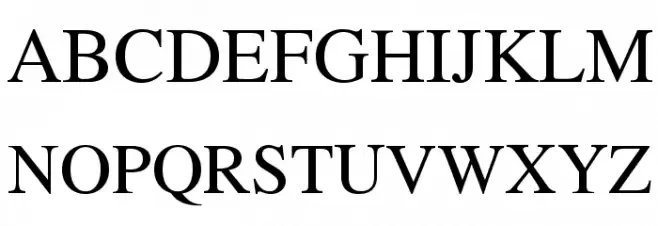 UTM Times Шрифта ВЕРХНИЙ