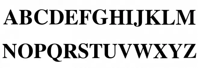 UTMTimesBold Шрифта ВЕРХНИЙ