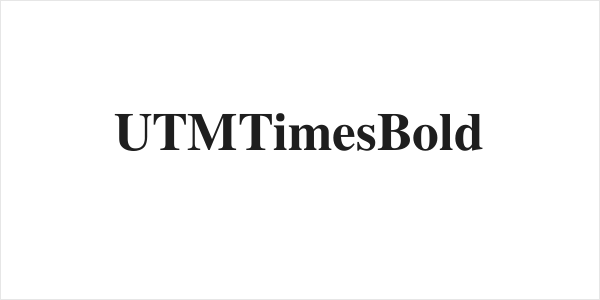 UTMTimesBold Logo