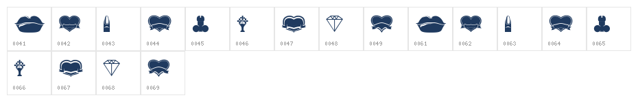 Uthando Regular Character Map