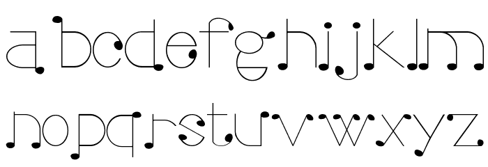 Uto Font LOWERCASE