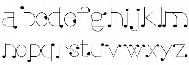 Uto Font LOWERCASE